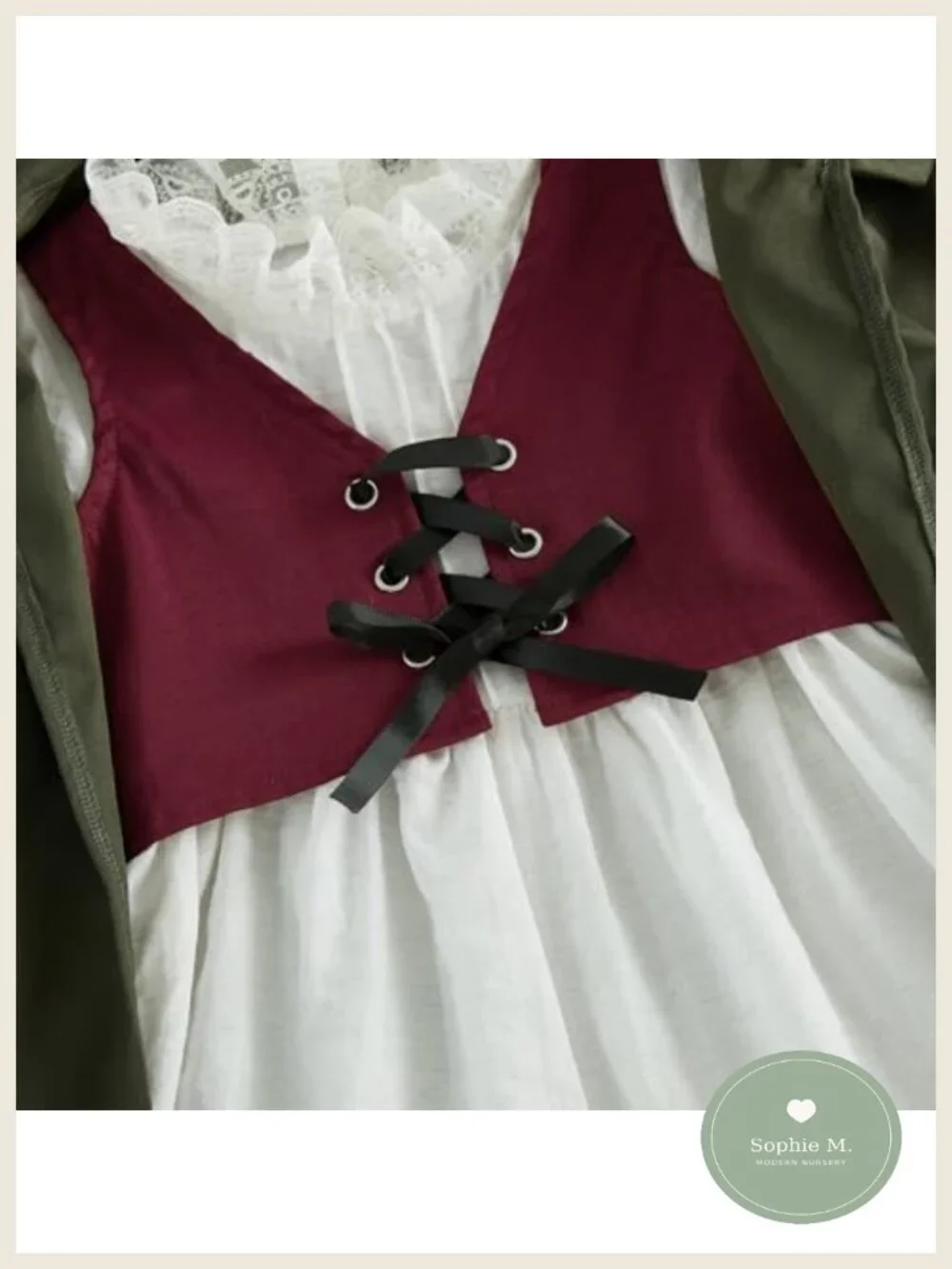 Toddler Girl Medieval Halloween Costume 4pc Set Ring Bearer Cape Outfit